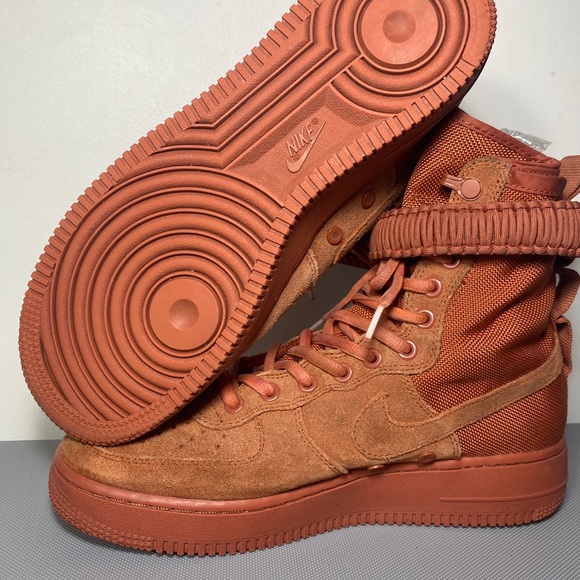 Nike SF Air Force 1 High DUSTY PEACH 864024-204 men’s size 8.5 - Picture 6 of 6
